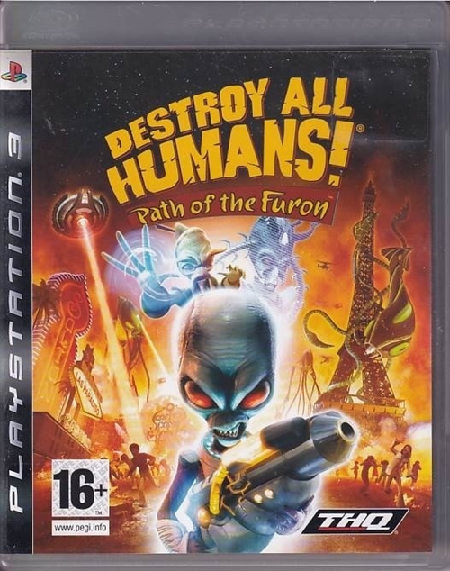 Destroy All Humans - Path of the Furon PS3 (B Grade) (Genbrug)